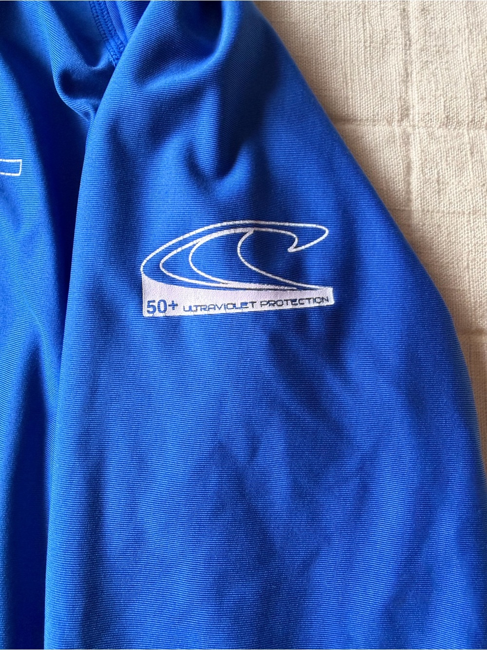 O'Neill Bright Blue Performance Rash Guard - Picture 3 of 3